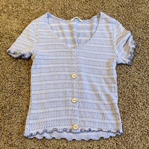 Sky blue top for girls